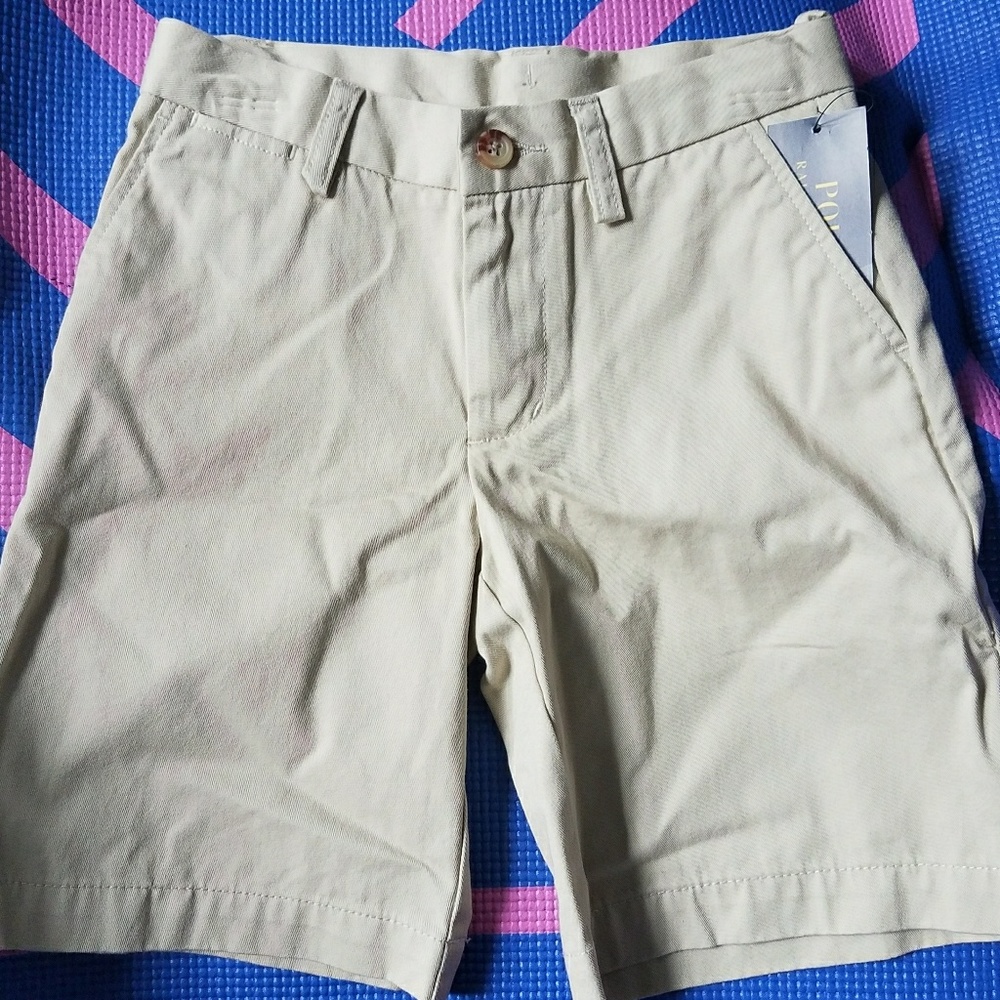 Boys Ralph Lauren Khaki shorts